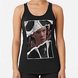 Scream - Stu Macher Ghostface Reveal Racerback Tank Top