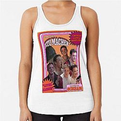 Scream Stu Macher Racerback Tank Top