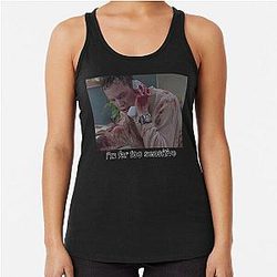 Stu Macher Art Racerback Tank Top