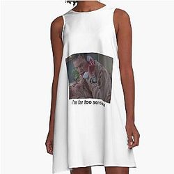 Stu Macher Scream A-Line Dress