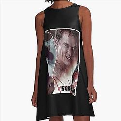 Scream Stu Macher A-Line Dress