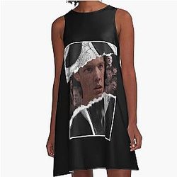 Scream - Stu Macher Ghostface Reveal A-Line Dress