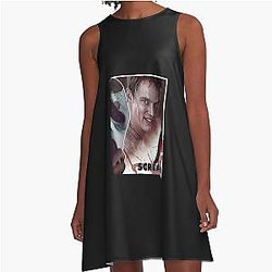 Scream Stu Macher A-Line Dress