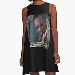 Stu Macher Art Funny Gift A-Line Dress