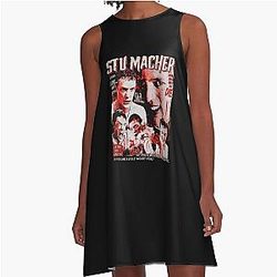 Stu Macher Scream A-Line Dress