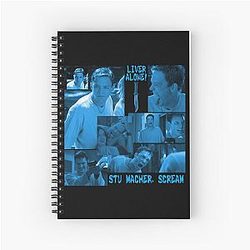 Stu Macher Liver Alone! Spiral Notebook