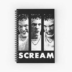 Scream - Stuart Machen Spiral Notebook