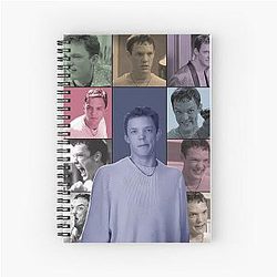 Matthew Lillard Stu Macher Retro Spiral Notebook