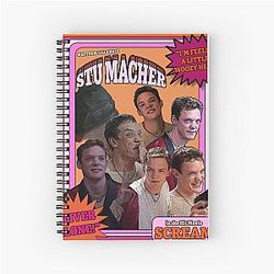 Scream Stuart Machen Spiral Notebook