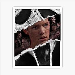 Scream - Stu Macher - Ghost Face Reveal Sticker
