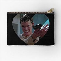 Stu Macher Ghostface Heart in Zipper Pouch