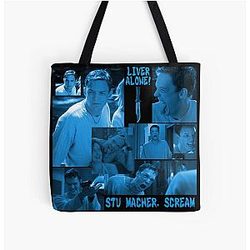 Stu Macher Liver All Over Print Tote Bag
