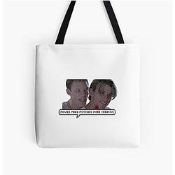 Scream Billy Loomis Max Macher Movies Make Psychos More Creative Quote Print Tote Bag