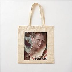 Scream Stu Macher Cotton Tote Bag