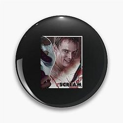 Scream Stu Macher Pin