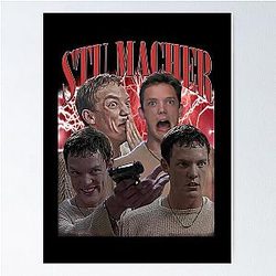 Stu Macher Scream Poster 1996 Bootleg