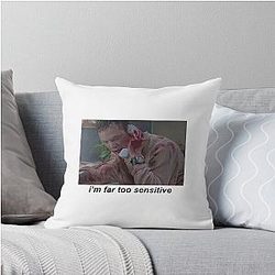 Stu Macher Scream Throw Pillow
