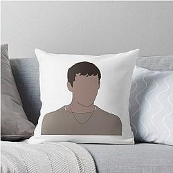 Stu Macher Scream Throw Pillow