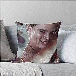 Scream Stu Macher Throw Pillow