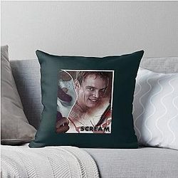 Scream: Stu Macher Throw Pillow