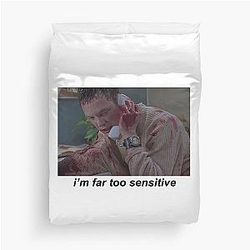 Stu Macher Scream Duvet Cover