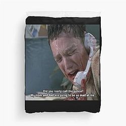 Stu Macher Funny Gifts Duvet Cover
