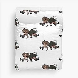 Billy Loomis and Stu Macher Duvet Cover