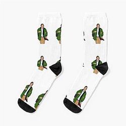 Cousin Greg Succession Character Print Minimalist Socks
