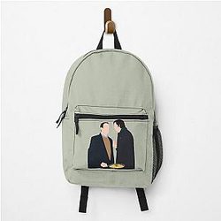 Tom and Greg from Succession Backpack