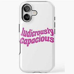 Ludicrously Capacious Succession Quote iPhone Tough Case