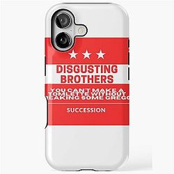 Disgusting Brothers Tom and Greg Succession Tough Case