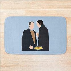 Tom and Greg from Succession Bath Mat