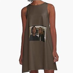 Gerri and Karolina Succession A-Line dress