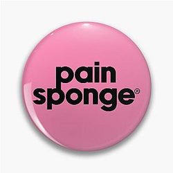 Pain Sponge Black Tom Wambsgans Succession Pin