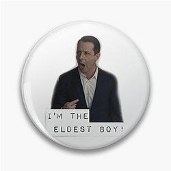 I'm the eldest boy - Succession Pin