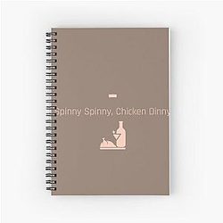 Succession - Spin, Chicken Spiral Notebook