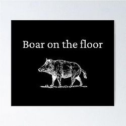 Boar on the Floor Succession Poster