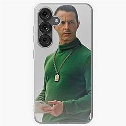 Kendall Roy Succession Green Sweatshirt Samsung Galaxy Case