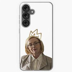 Gerri From Succession with a crown Samsung Galaxy case