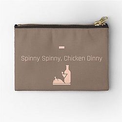 Succession - Spinny Chicken Zipper Pouch
