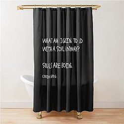 Succession HBO Greg Soul Shower Curtain