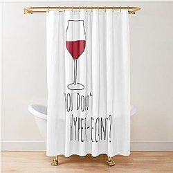 Succession Hyperdecant Shower Curtain