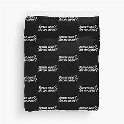 Succession Tom Wambsgans Bodega Sushi? Are you insane black Duvet Cover