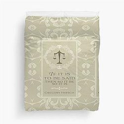 Succession if it is to be said duvet cover