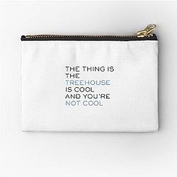 The Treehouse is cool Succession Zipper Pouch