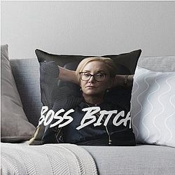 Succession Gerri Kellman Boss Throw Pillow