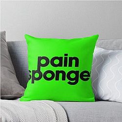 Pain Sponge BLACK Tom Wambsgans Succession Throw Pillow