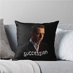 Kendall Roy Succession Throw Pillow