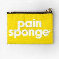 Pain Sponge White Tom Wambsgans Succession Zipper Pouch