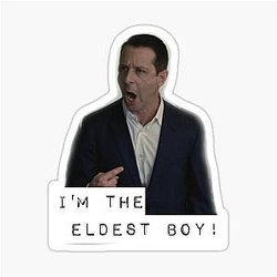 I'm The Eldest Boy Succession Sticker